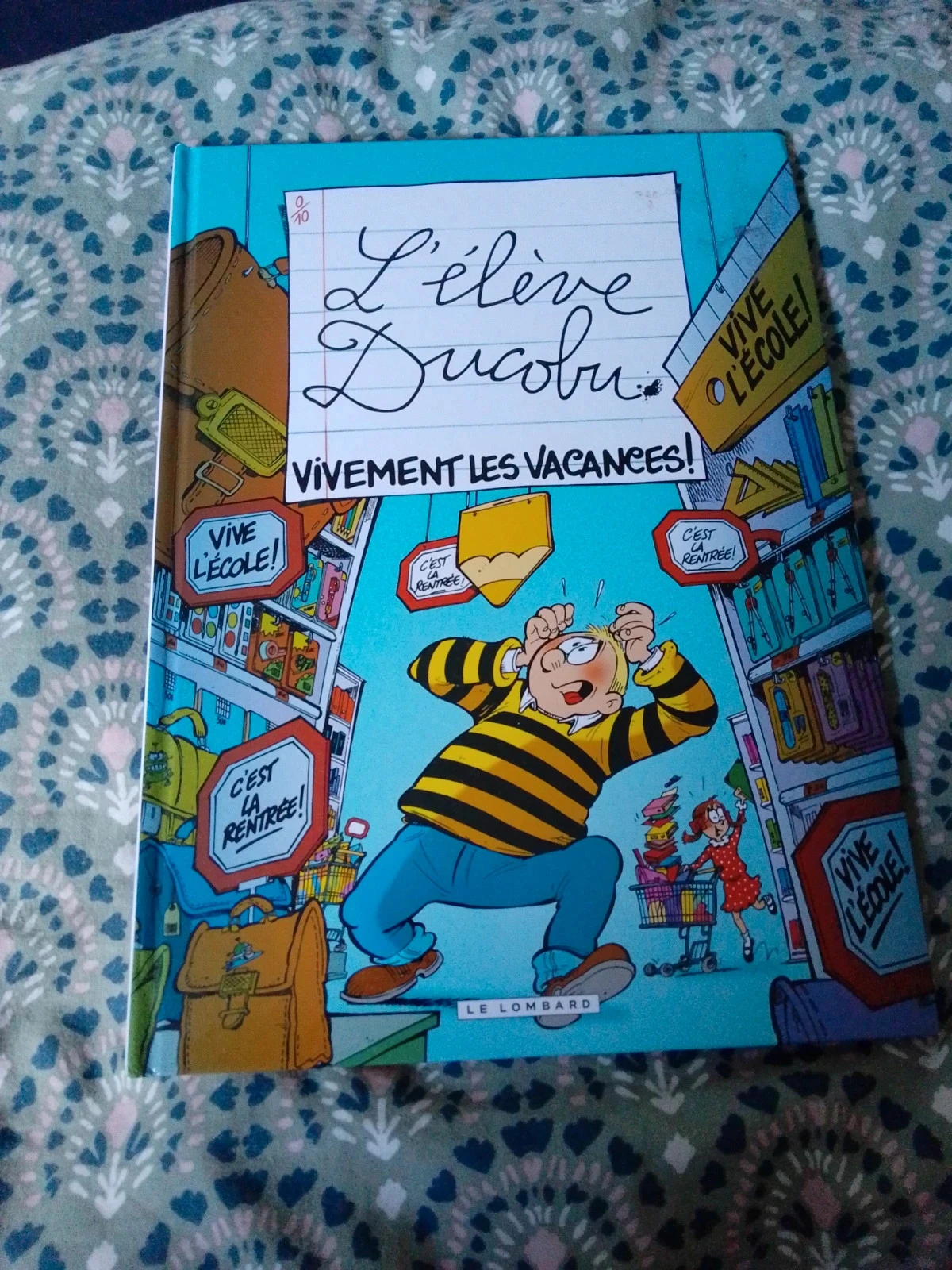 L'élève Ducobu vivement les vacances